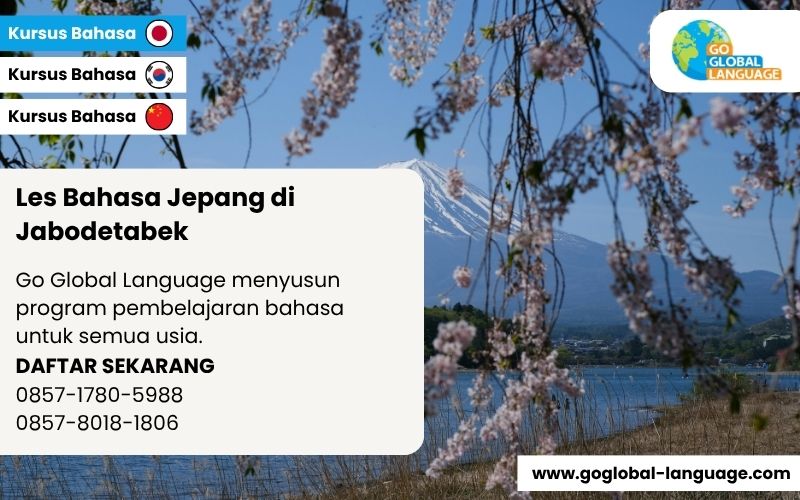 Les Bahasa Jepang di Jabodetabek