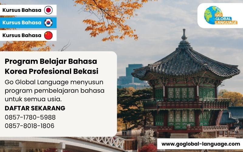 Program Belajar Bahasa Korea Profesional Bekasi