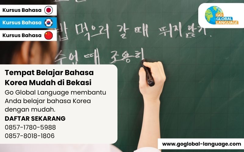 Tempat Belajar Bahasa Korea Mudah di Bekasi