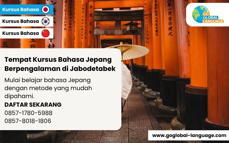 Tempat Kursus Bahasa Jepang Berpengalaman di Jabodetabek